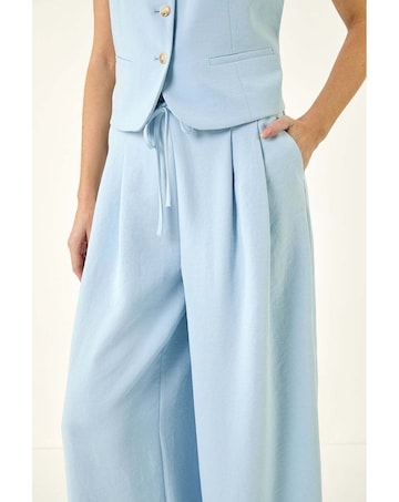 Roman Fluid Tie Front Smart Trouser