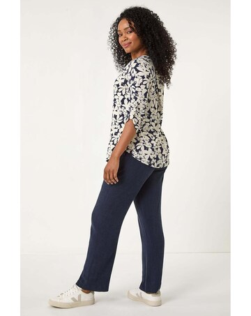 Roman Petite Floral Print Button Shirt