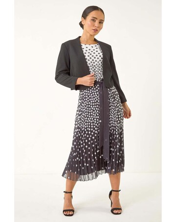 Roman Petite Stretch Bolero Jacket