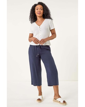 Roman Petite Textured Button Up Blouse