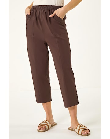 Roman Petite Cropped Stretch Trouser