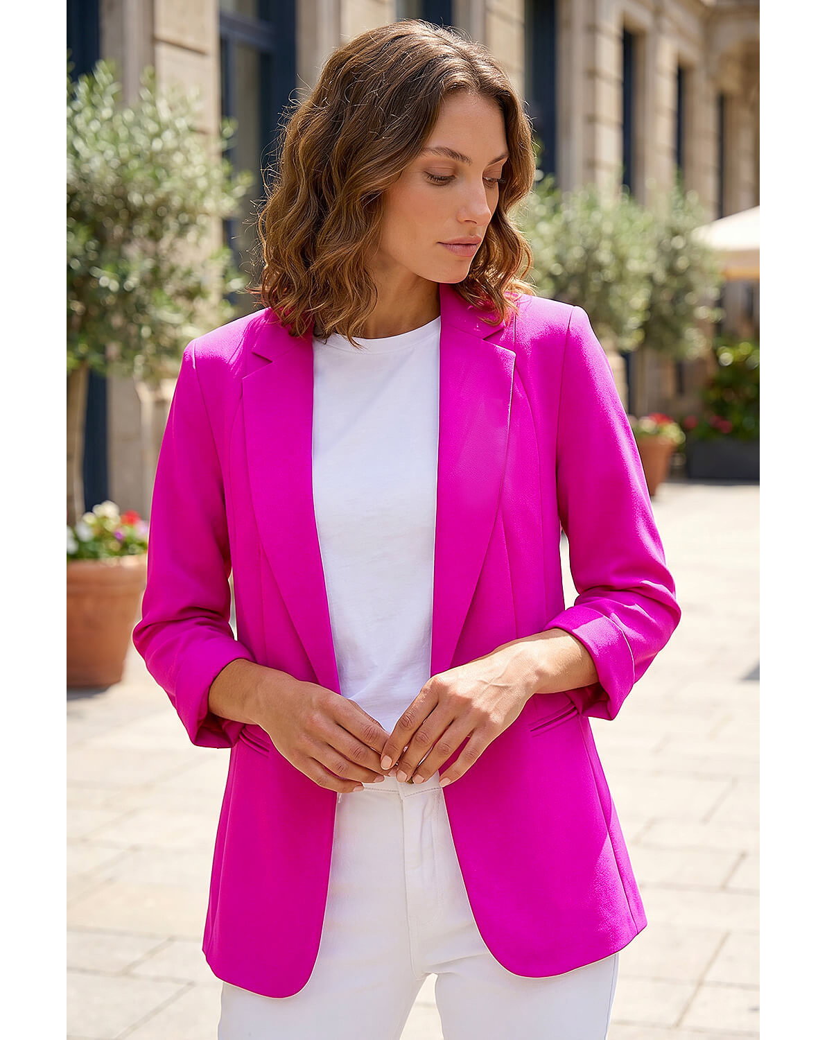 Roman Petite Classic Stretch Blazer