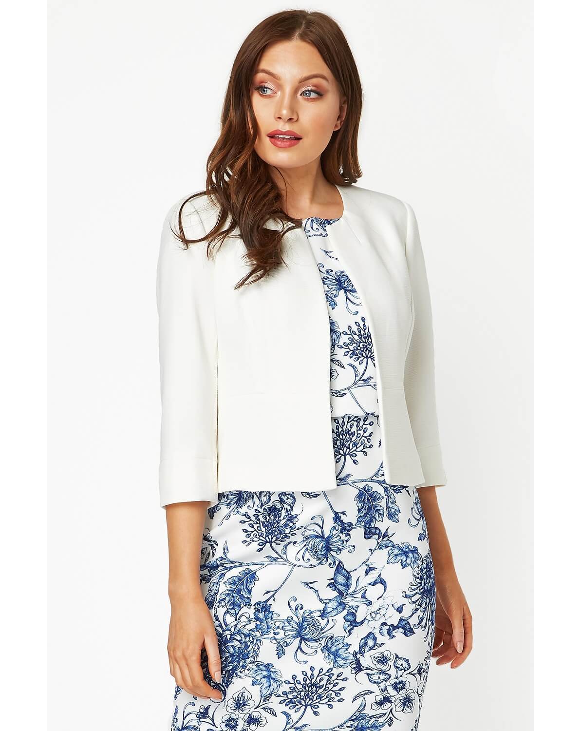 New In - Roman Tailored Jacquard Jacket