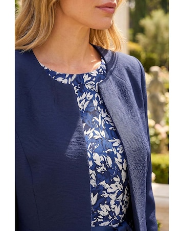 Roman Tailored Jacquard Jacket