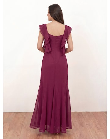 Maya Deluxe Embroidered Maxi Dress