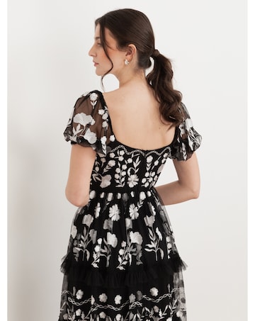 Maya Deluxe Embroidered Dress