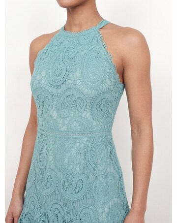 Maya Deluxe Lace Tiered Maxi Dress