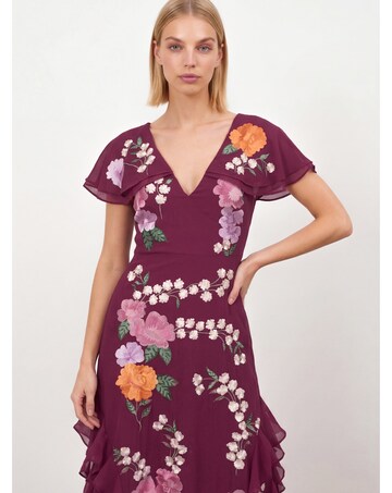 Maya Deluxe Embroidered Dress