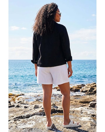Roman Curve Bengaline Pocket Jacket