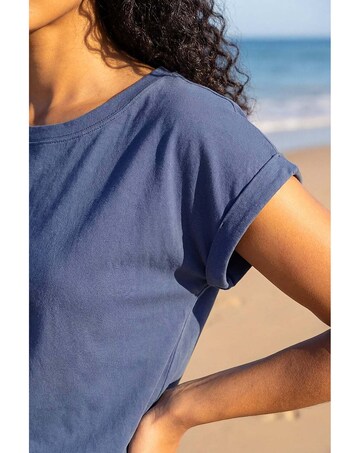 Roman Stretch Cotton Jersey T-Shirt