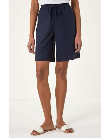 Roman Drawcord Pocket Stretch Shorts