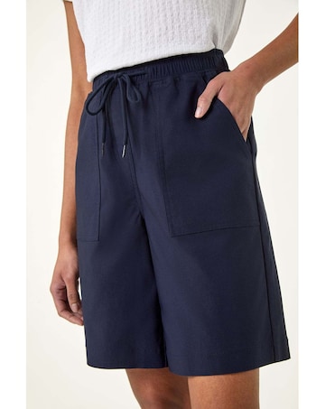 Roman Drawcord Pocket Stretch Shorts