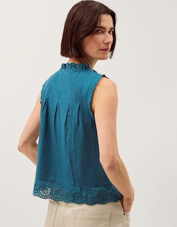Monsoon Trish Sleeveless Frill Top