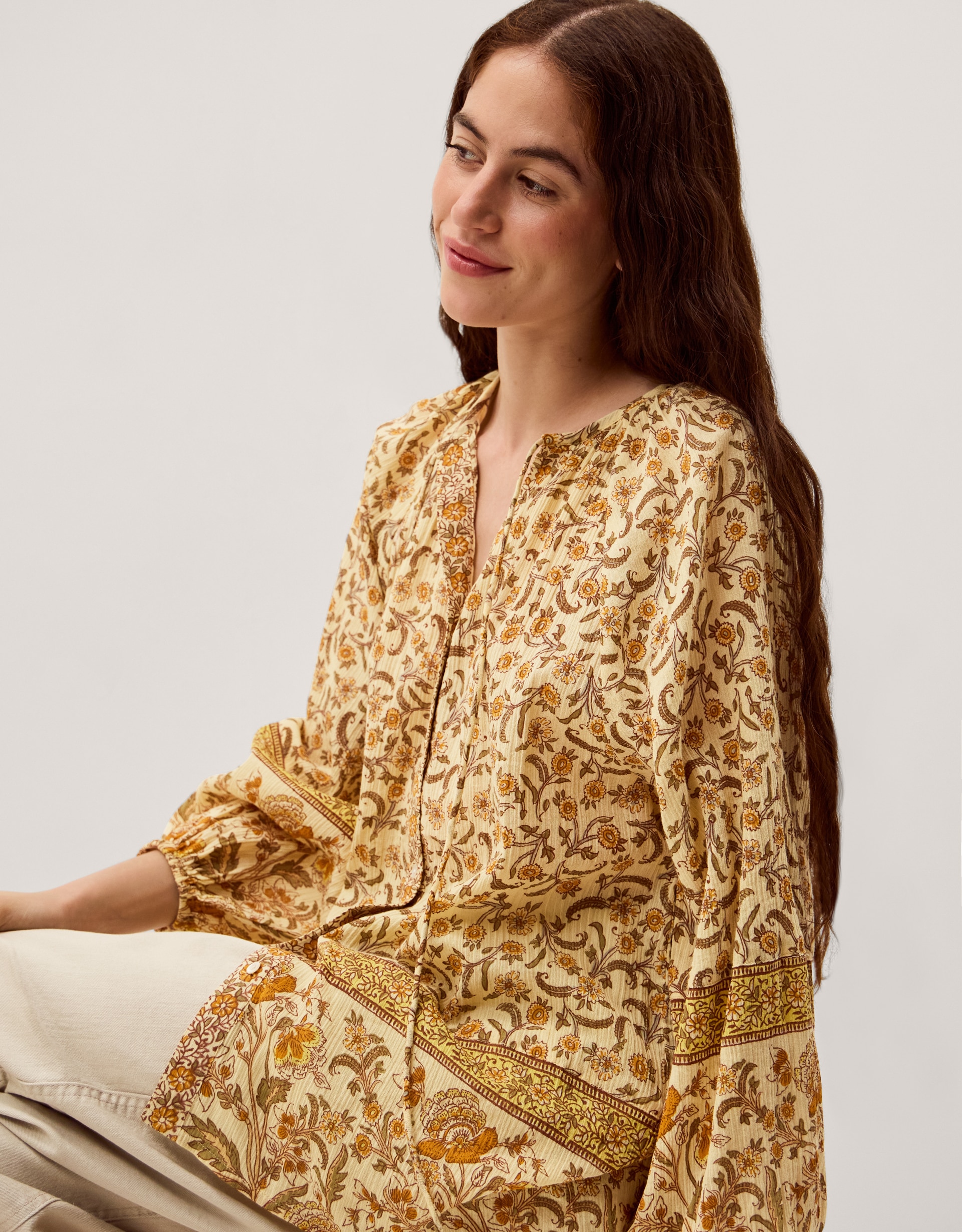 New In - Monsoon Ari Floral Print Blouse