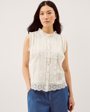 Monsoon Trish Sleeveless Frill Top