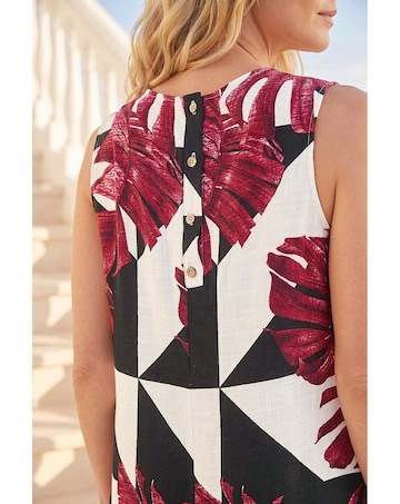 Roman Petite Sleeveless Shift Dress