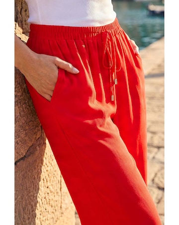Roman Petite Elastic Cropped Trouser