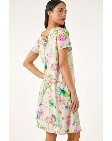 Roman Petite Floral Swing Dress