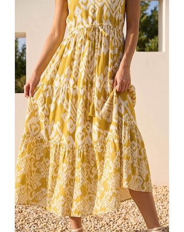 Roman Petite Abstract Strappy Dress