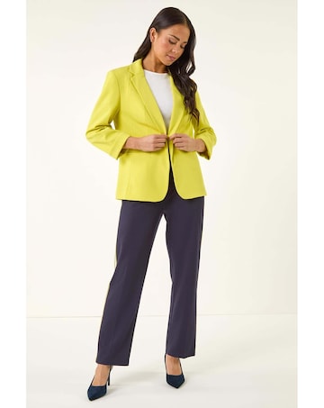 Roman Petite Revere Collar Blazer