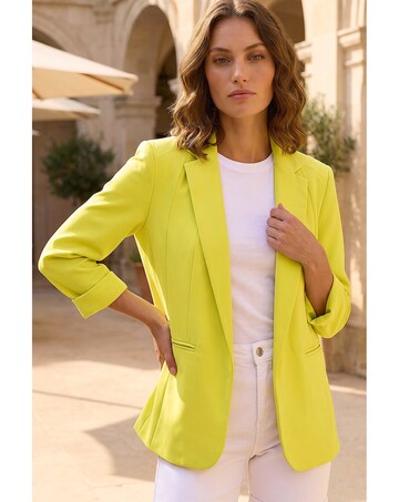 Roman Petite Revere Collar Blazer