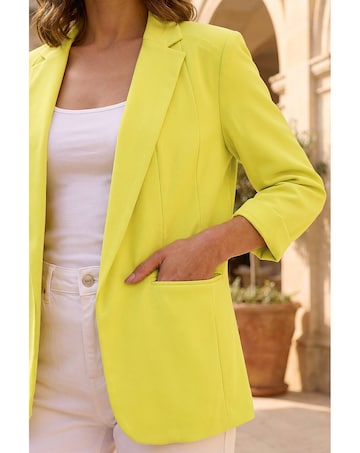 Roman Petite Revere Collar Blazer