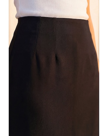 Roman Petite Stretch Pencil Skirt