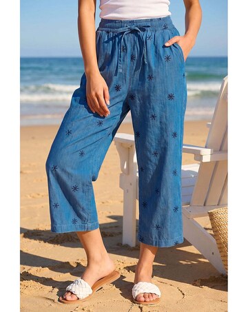 Roman Petite Embroidered Trousers