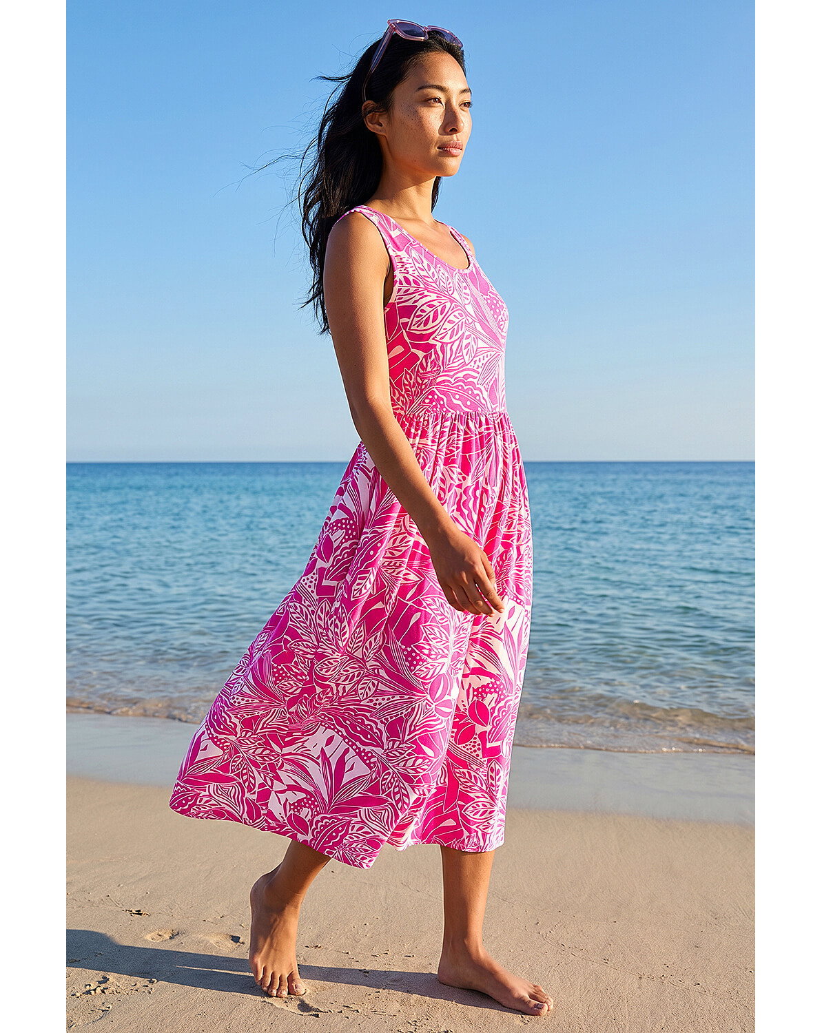 New In - Roman Petite Stretch Jersey Pocket Dress