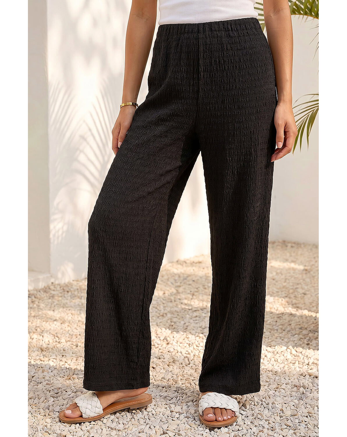 Roman Petite Textured Stretch Trouser