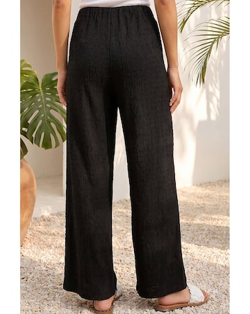 Roman Petite Textured Stretch Trouser