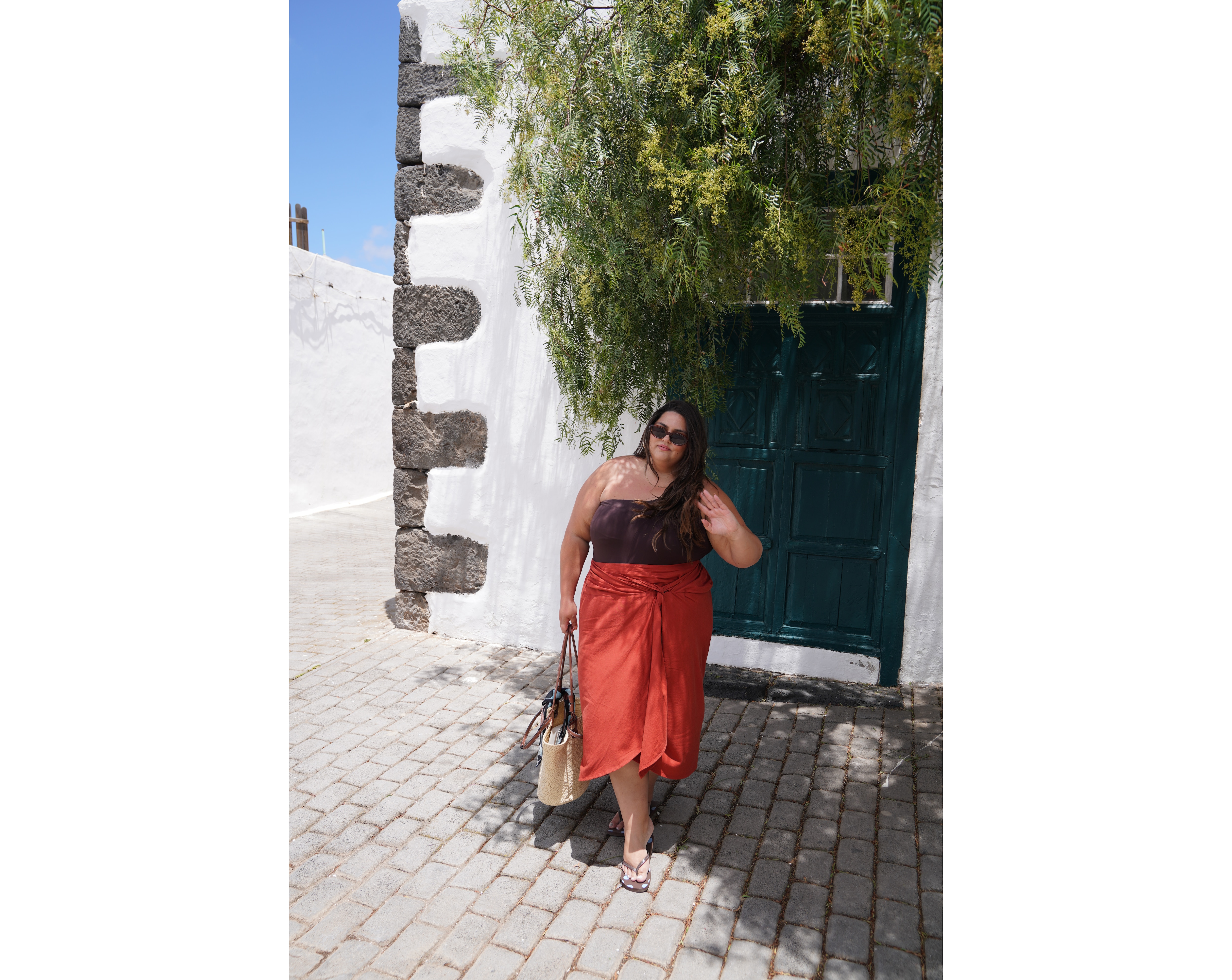 New In - Callie Thorpe x Monsoon Linen Skirt