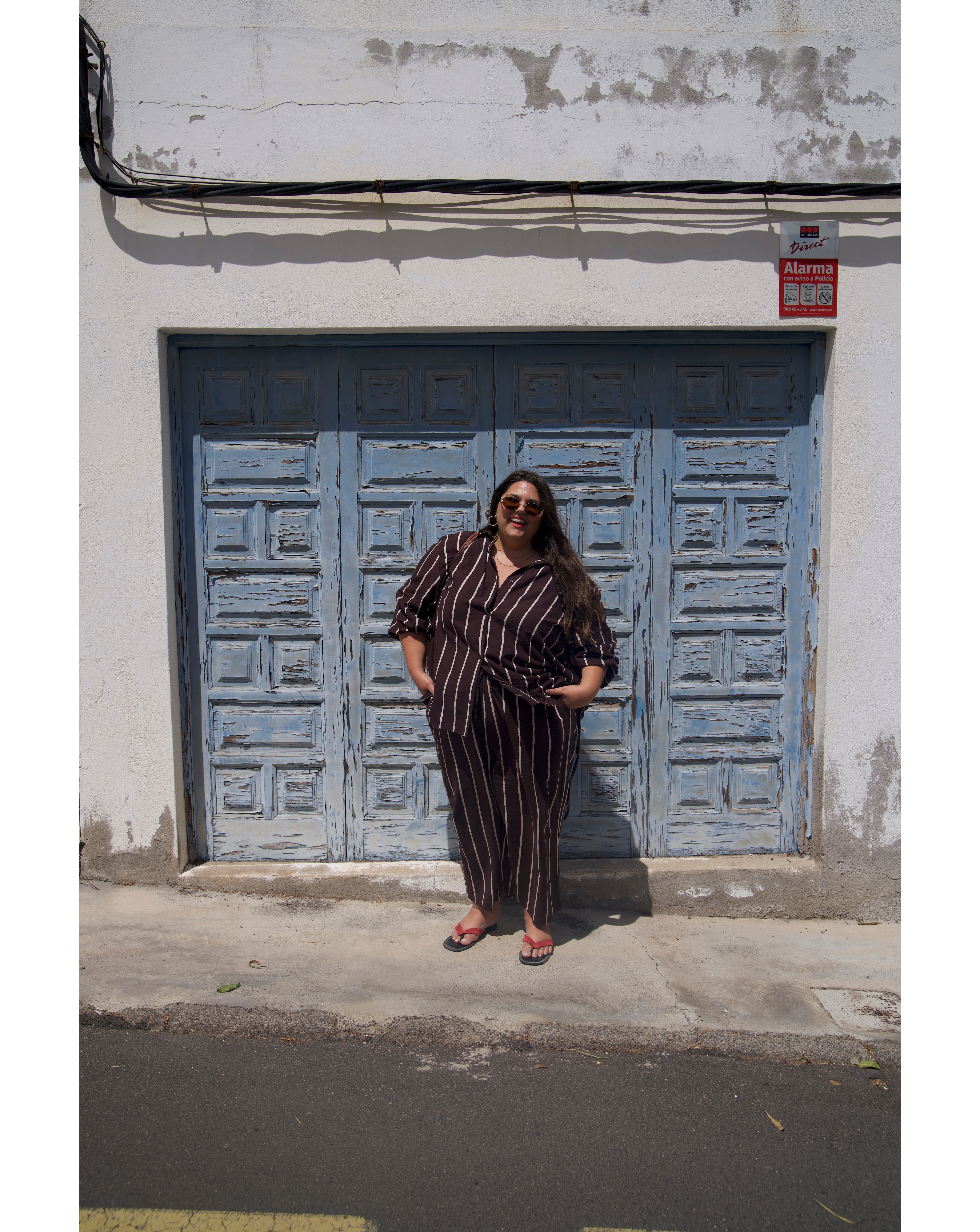 New In - Callie Thorpe x Monsoon Stripe Trousers