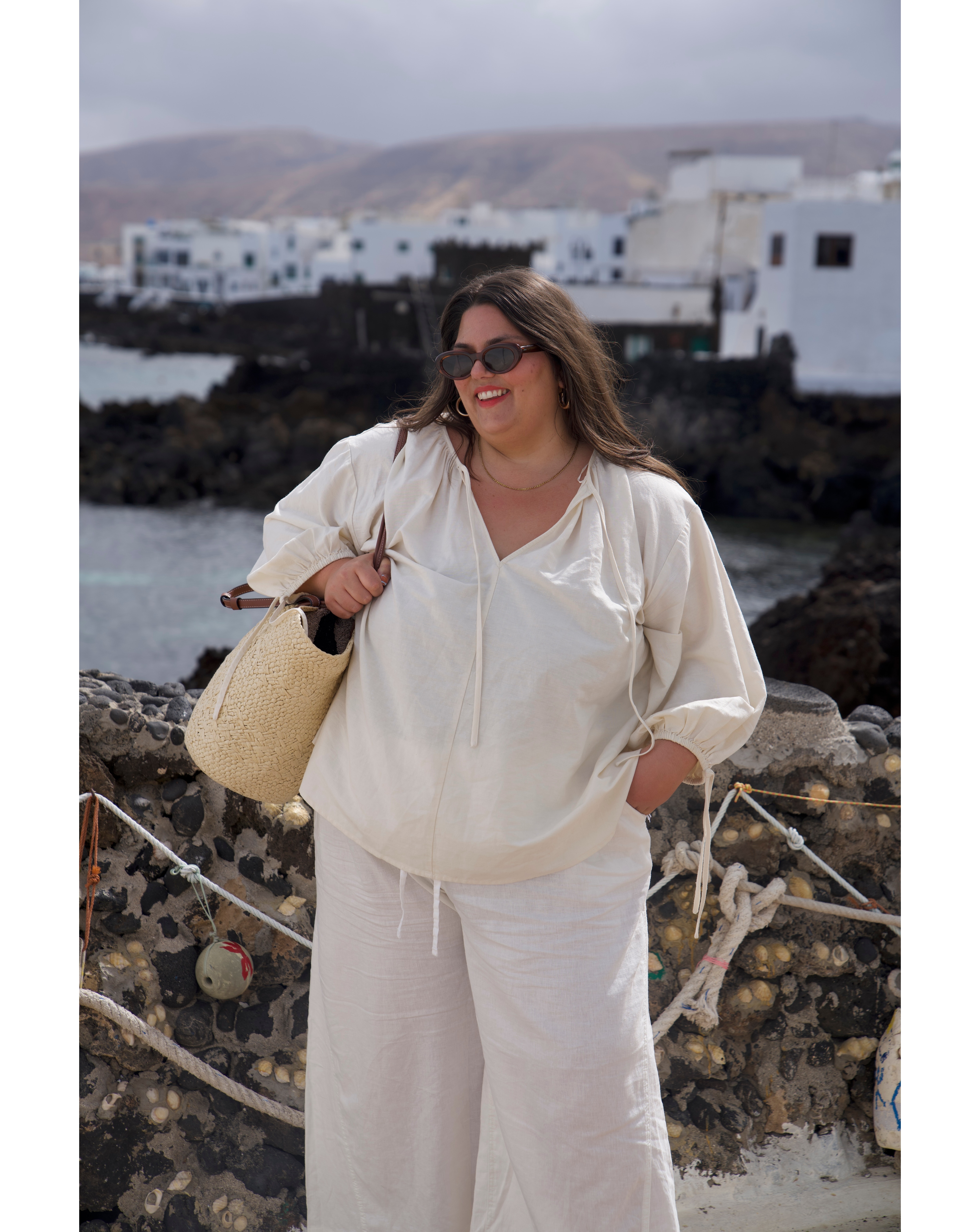 New In - Callie Thorpe x Monsoon Linen Blend Top
