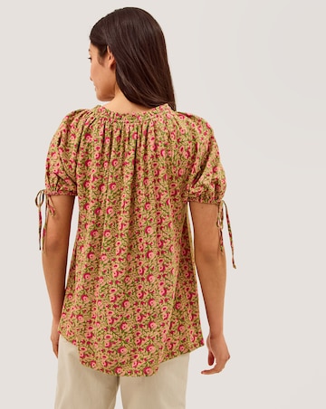 Monsoon Harlowe Print Jersey Top