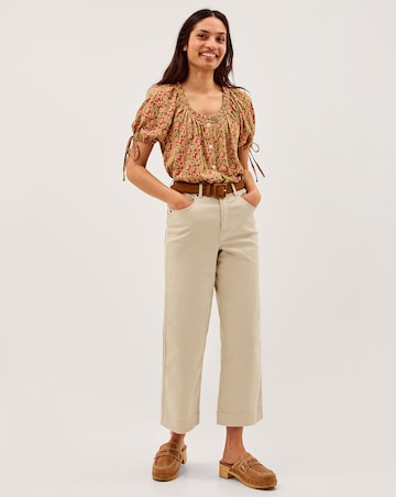 Monsoon Harlowe Print Jersey Top