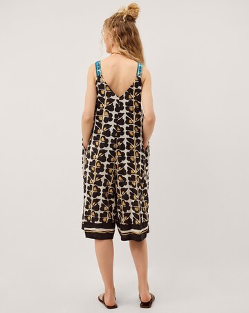 Monsoon Leila Print Culotte Jumpsuit