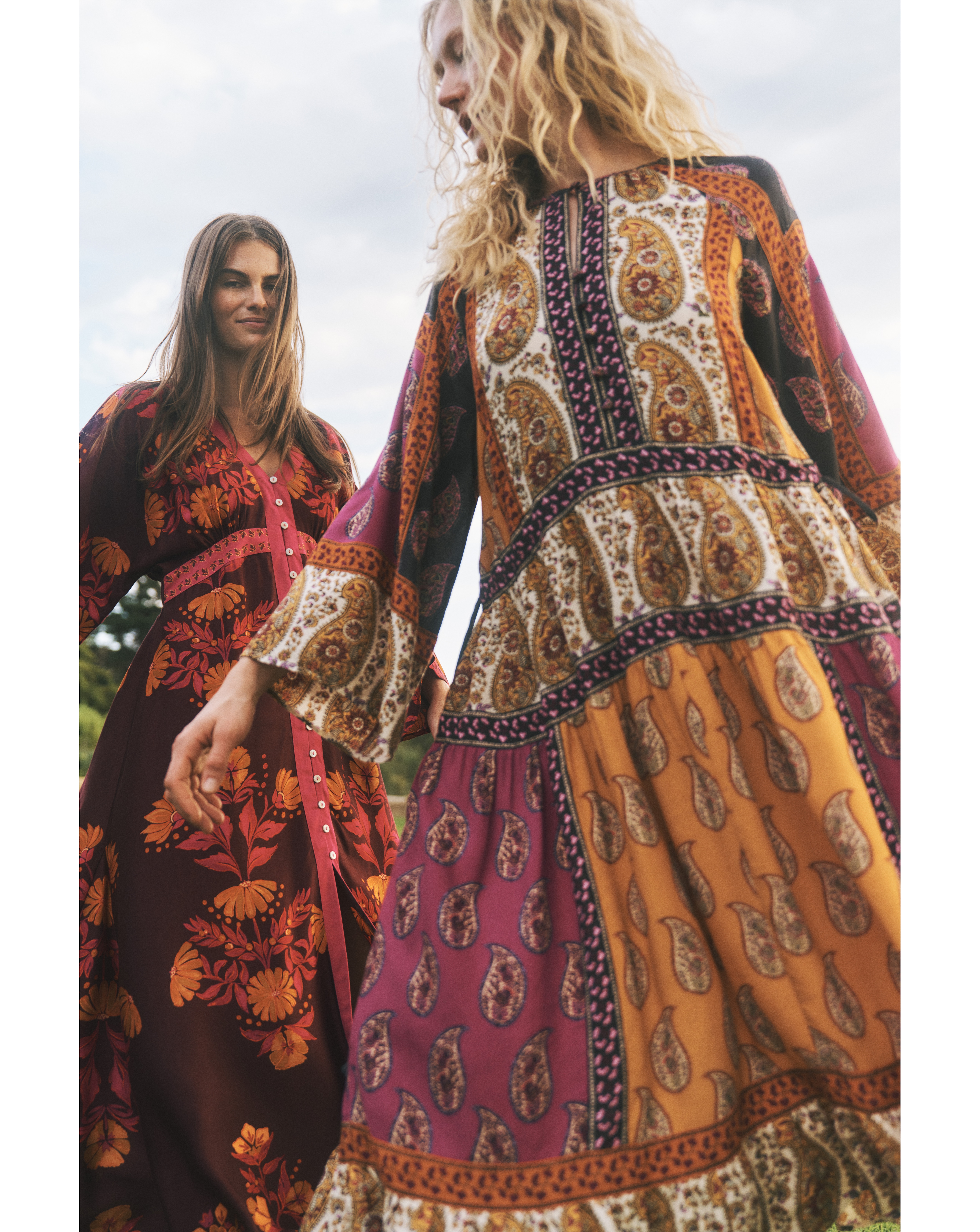 New In - Monsoon Magdalena Print Midi Dress