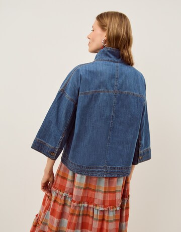 Monsoon Gwen Funnel Neck Denim Jacket