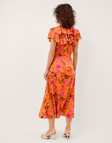 Monsoon Leila Floral Print Midi Dress