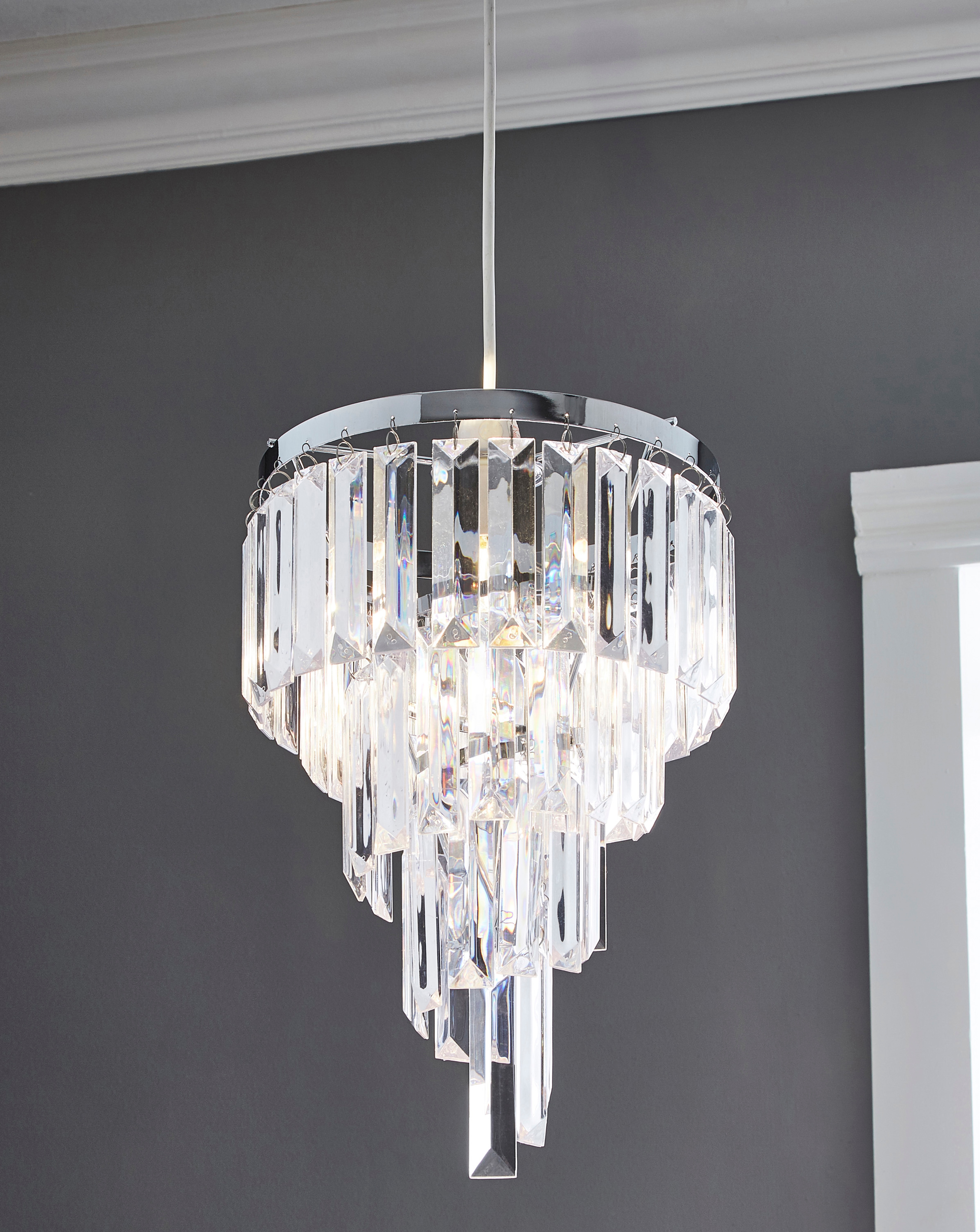 Waterfall Spiral Pendant