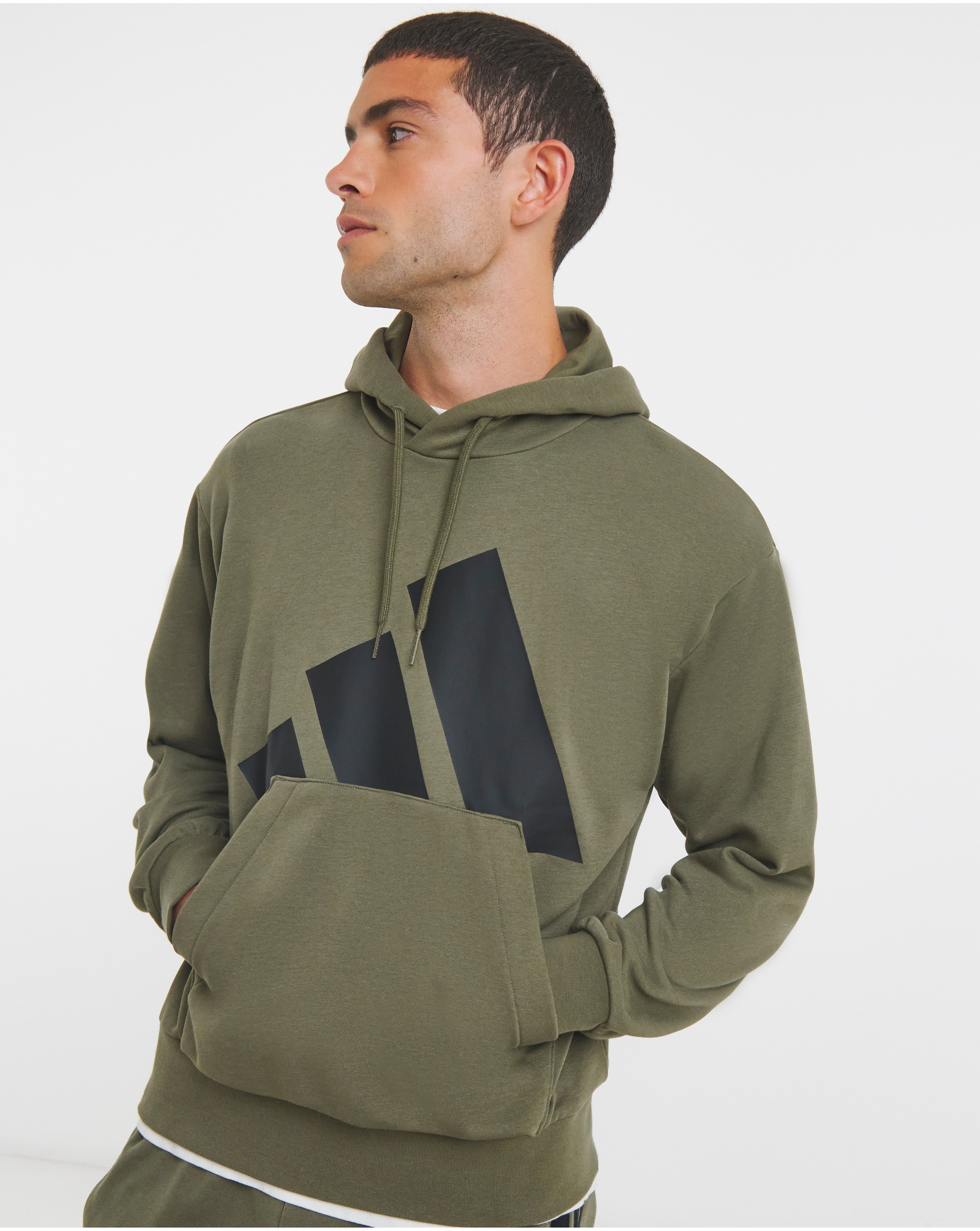 adidas Big Logo French Terry Hoodie