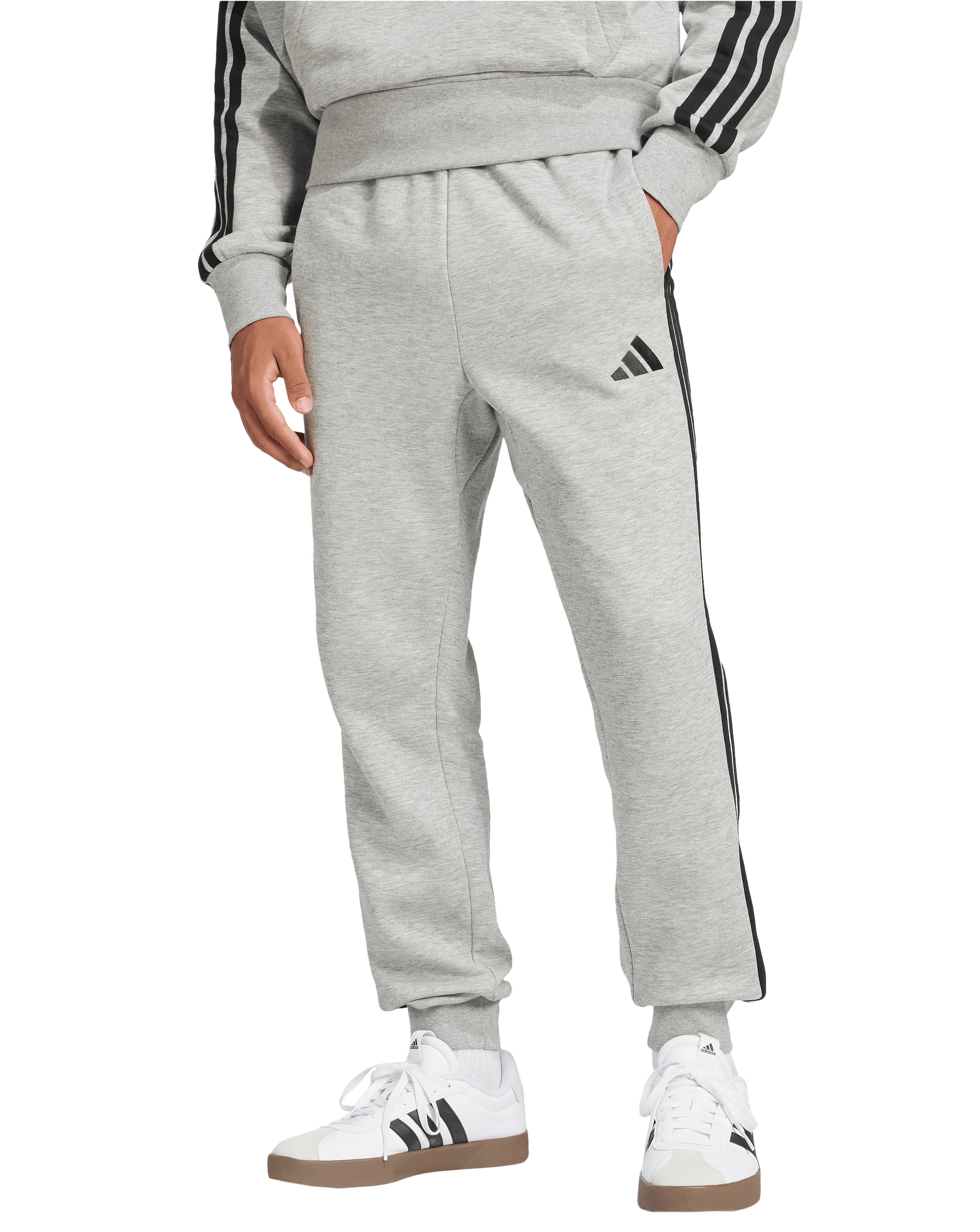 New In - adidas 3 Stripes Fleece Joggers