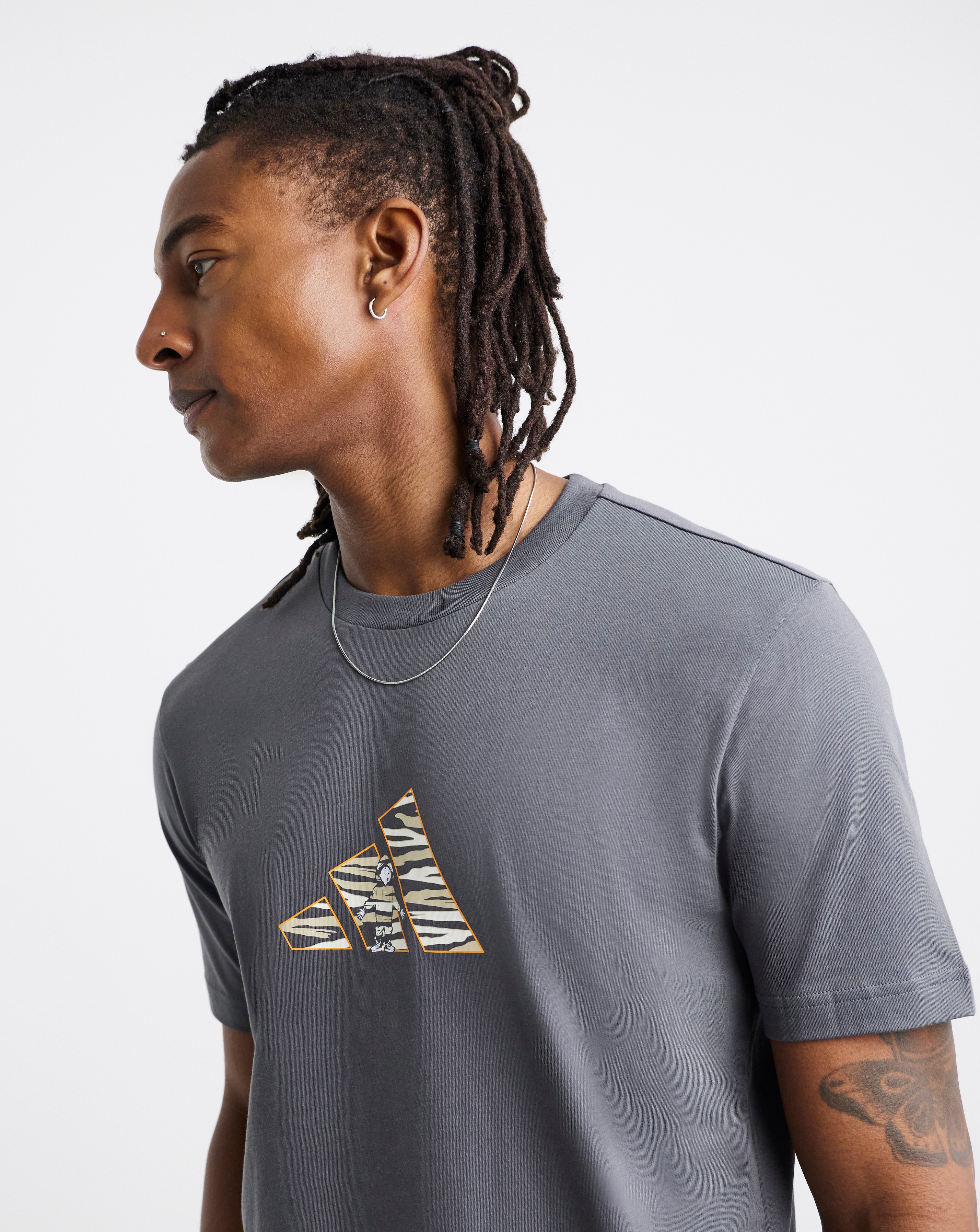 New In - adidas Camo Logo T-Shirt