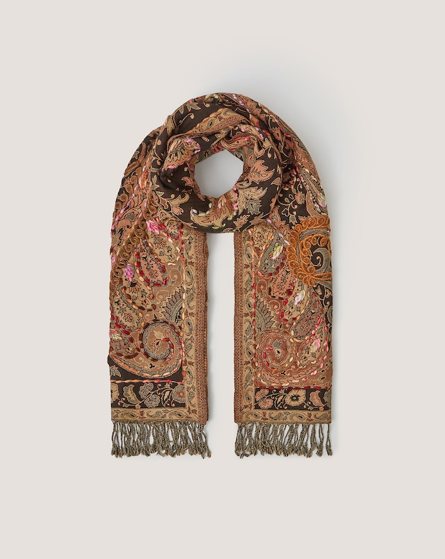 Monsoon Ingrid Paisley Scarf