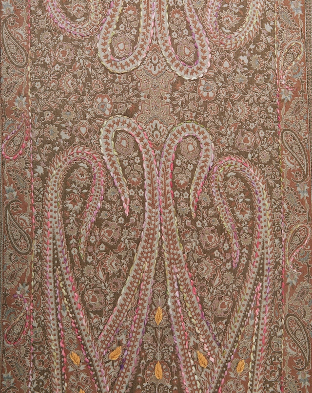 Monsoon Katia Paisley Embroidered Scarf
