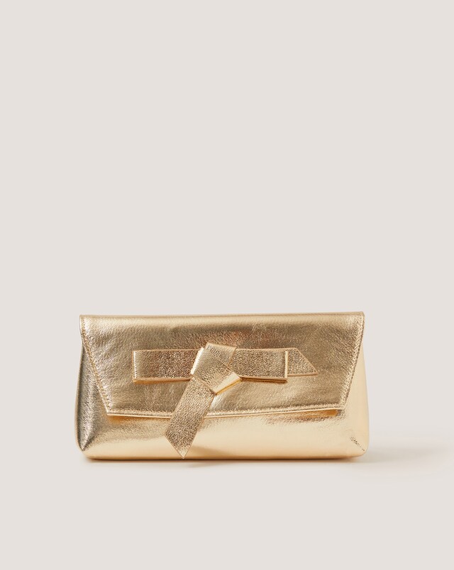 Monsoon Pippa Bow Clutch Bag