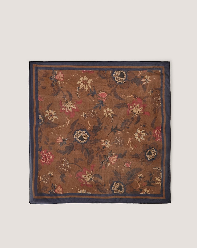 Monsoon Princella Floral Silk Scarf