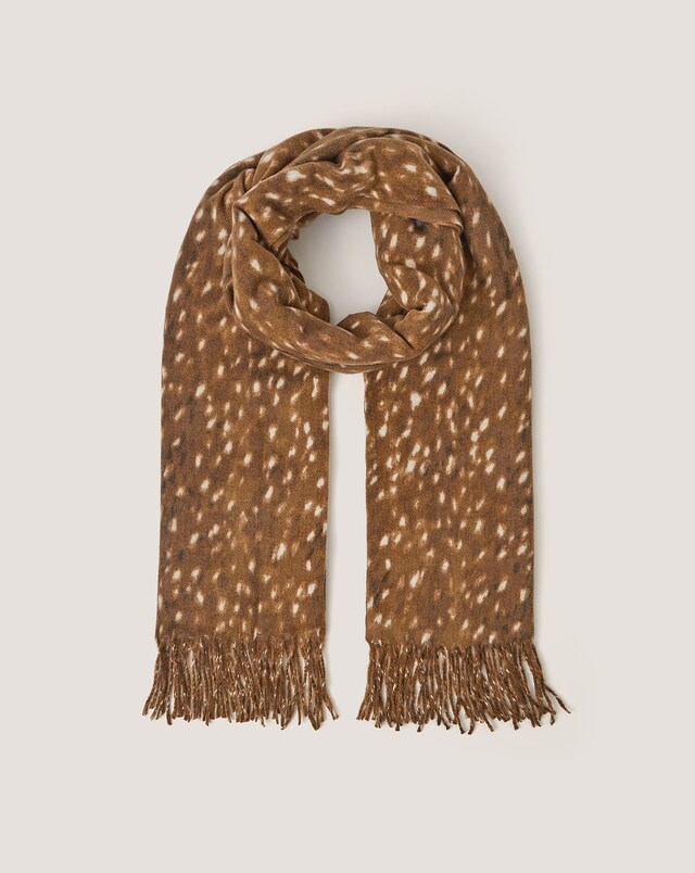 Monsoon Bea Bambi Print Scarf