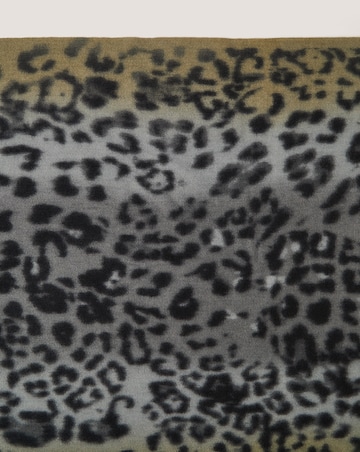 Monsoon Archi Animal Print Tassel Scarf